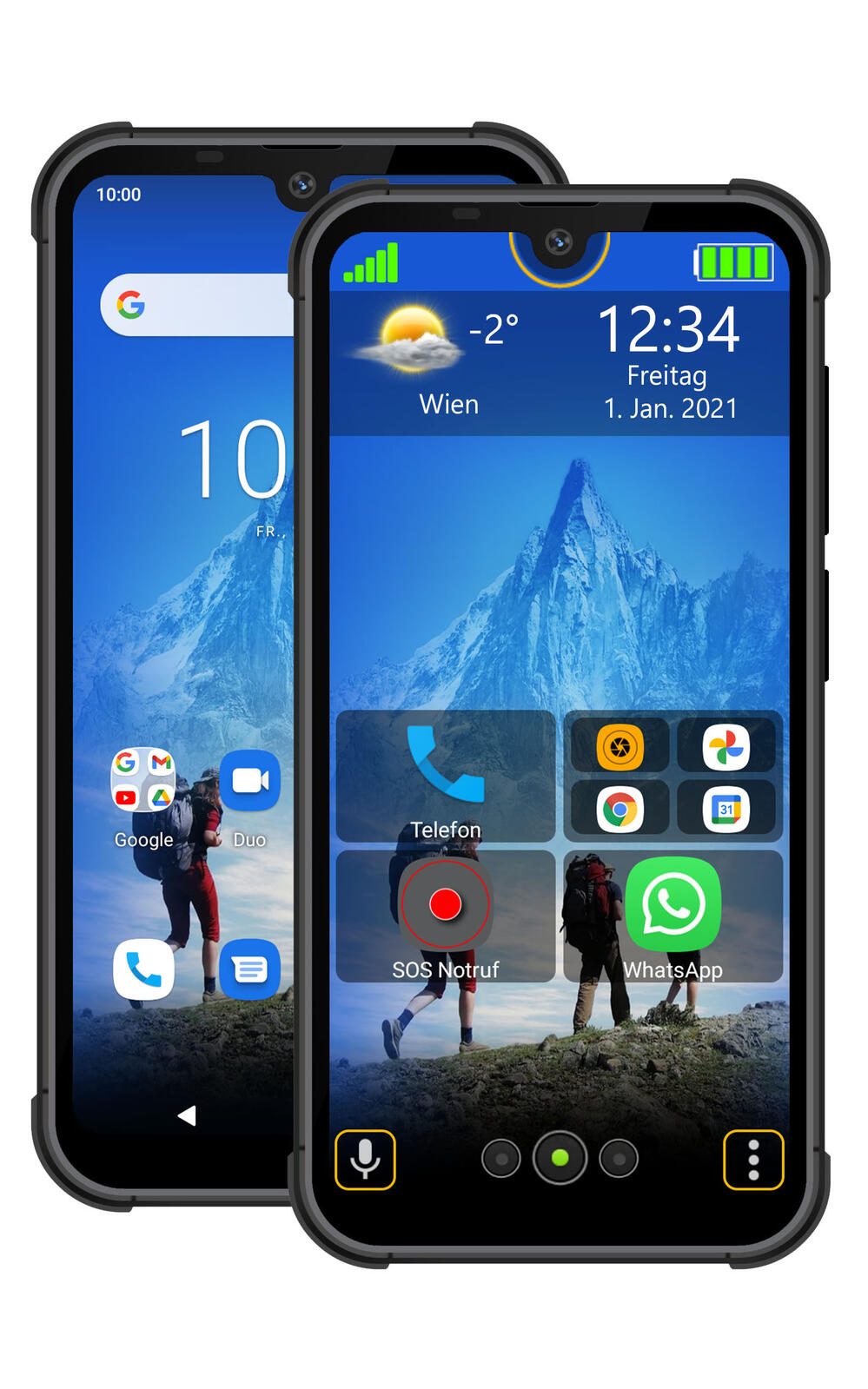 bea-fon Smartphone MX1 128GB schwarz