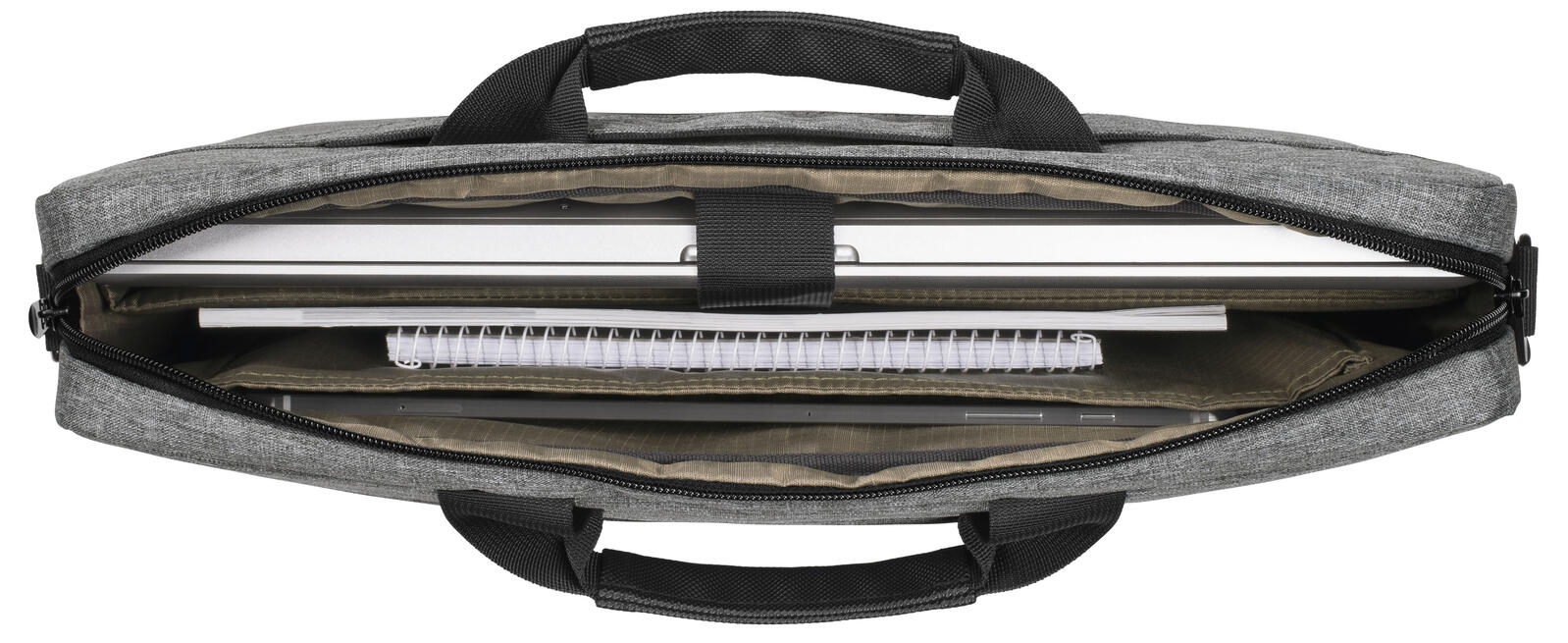 Hama Laptoptasche Terra grau bis 33,8 cm (13,3 Zoll)