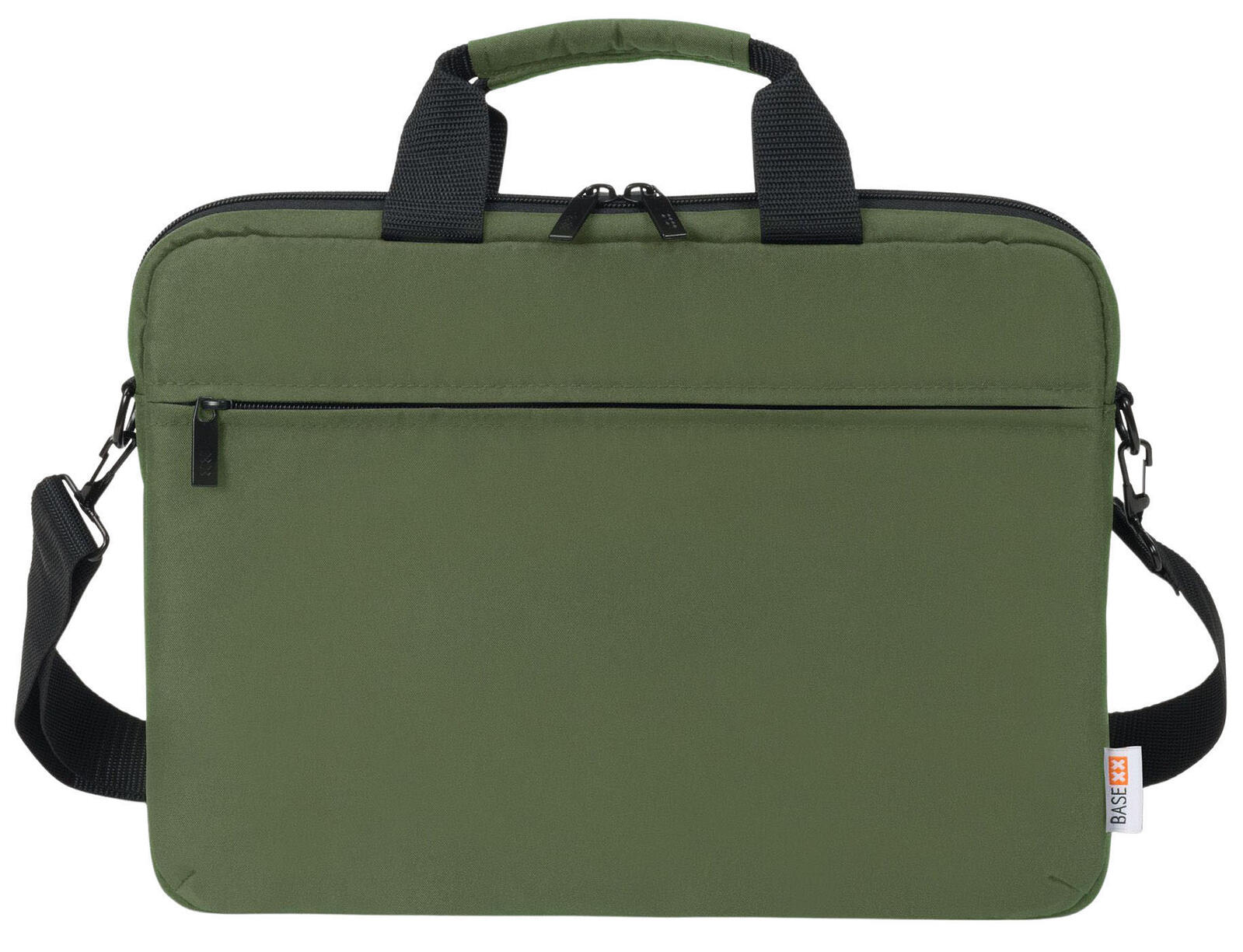 BASE XX Laptoptasche Slim olivgrün bis 39,6 cm (15,6 Zoll)