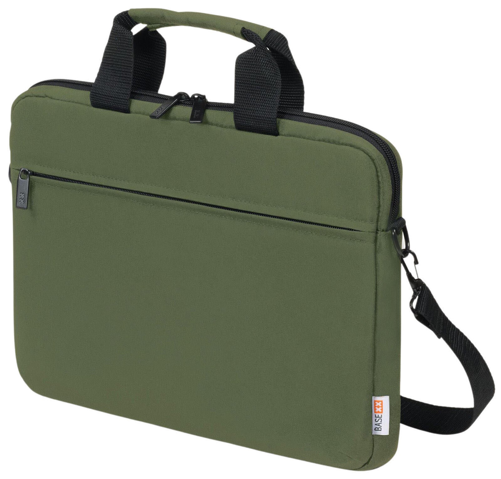 BASE XX Laptoptasche Slim olivgrün bis 39,6 cm (15,6 Zoll)