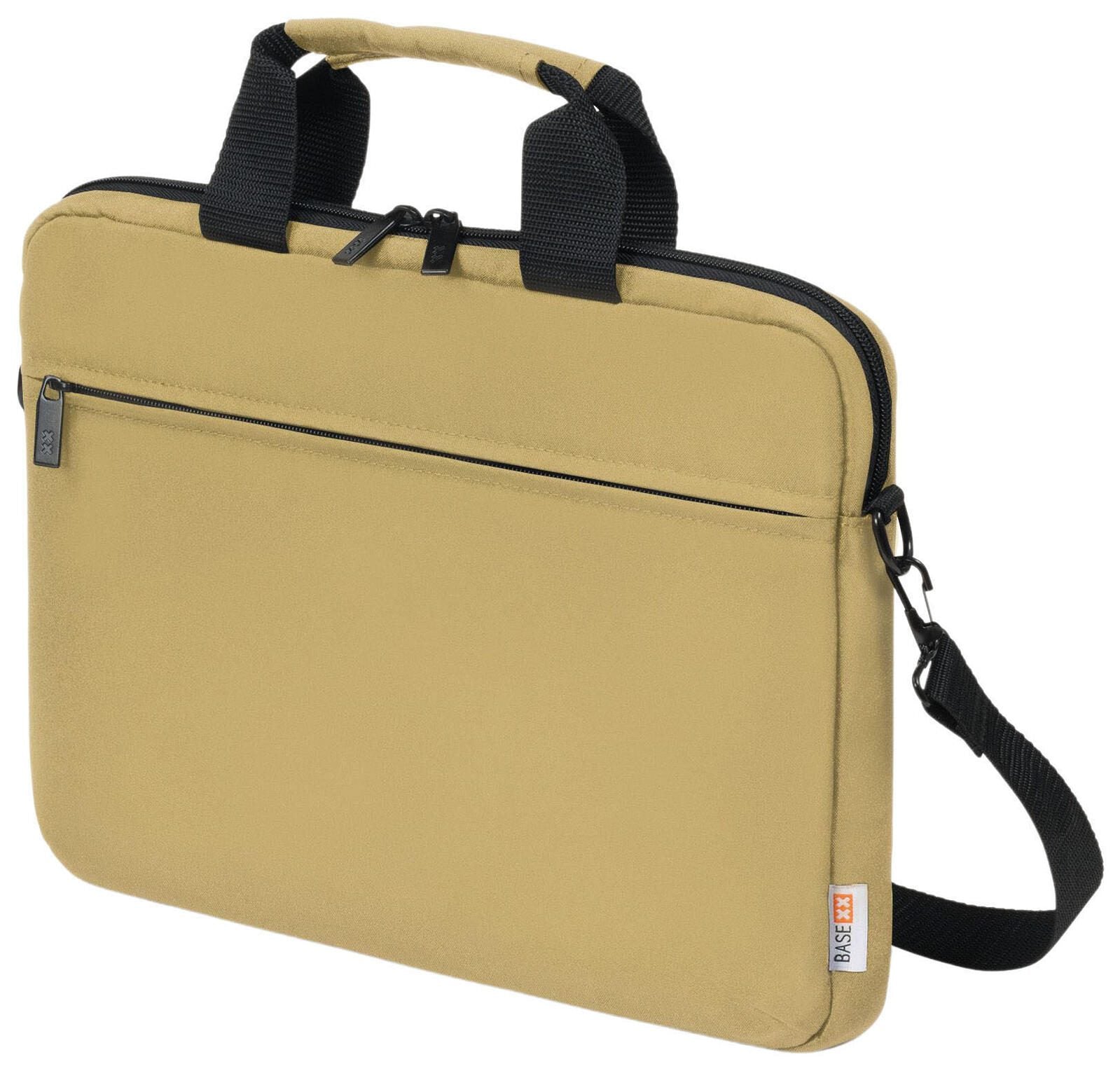 BASE XX Laptoptasche Slim camel braun bis 39,6 cm (15,6 Zoll)