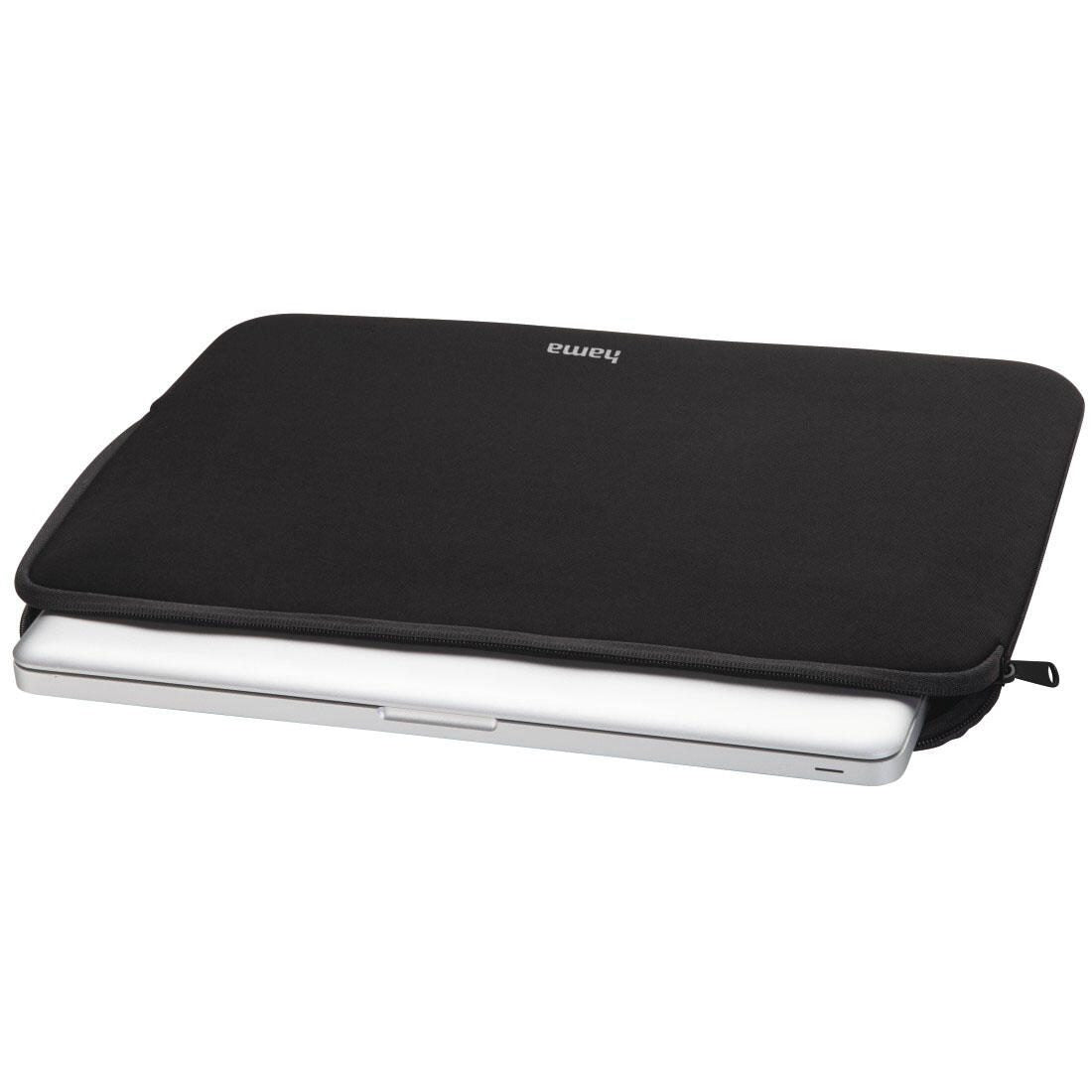 Hama Laptophülle Neoprene schwarz bis 39,6 cm (15,6 Zoll)