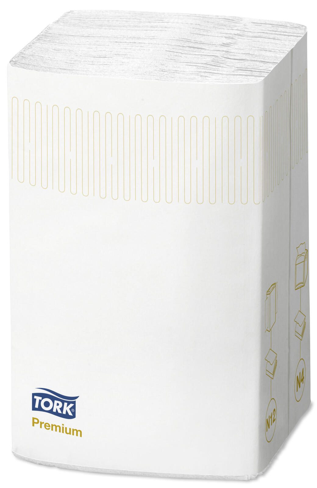 TORK Servietten 16,5 x 21,3 cm 2-lagig weiß