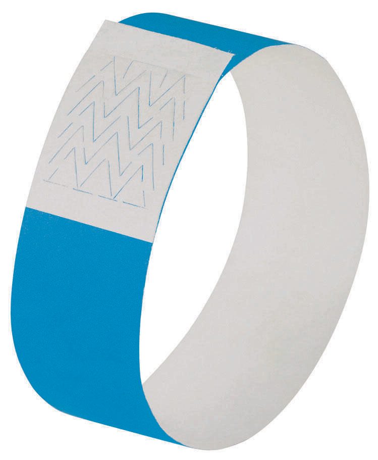 SIGEL Eintrittsbänder neon blau