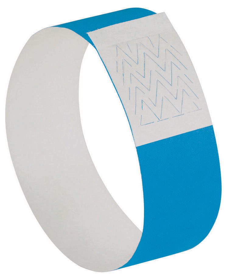 SIGEL Eintrittsbänder neon blau