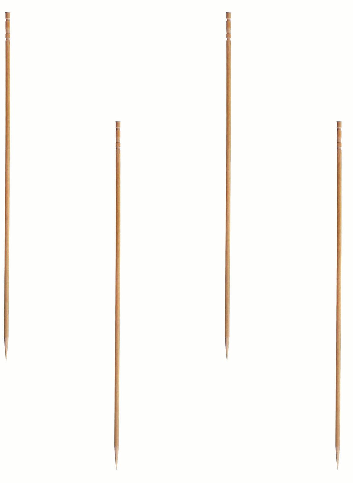 PAPSTAR Einweg-Fingerfood-Spieße braun Holz