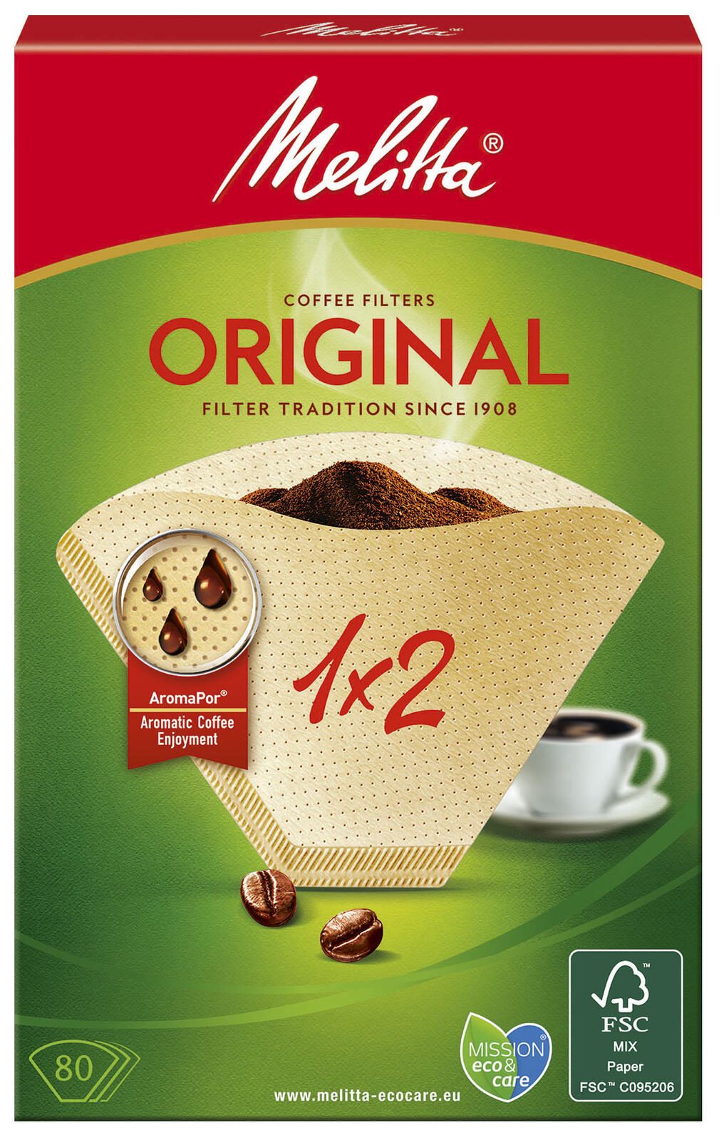 Melitta Kaffeefilter ORIGINAL 1x2