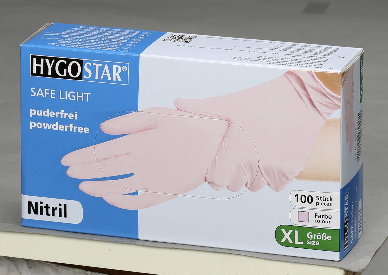 HYGOSTAR Einmalhandschuhe SAFE LIGHT XL pink