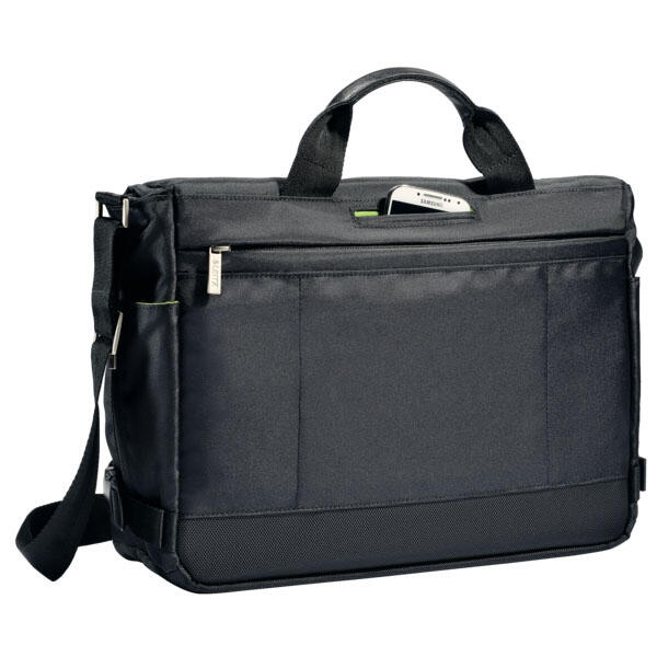 LEITZ Laptoptasche Complete 15.6' Messenger Smart Traveller schwarz bis 39,6 cm (15,6 Zoll)