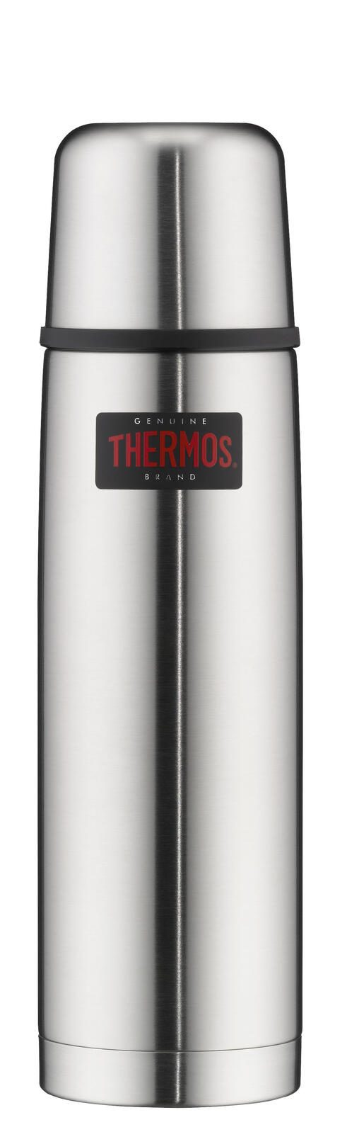 THERMOS® Isolierflasche Light & Compact 0,75 l silber