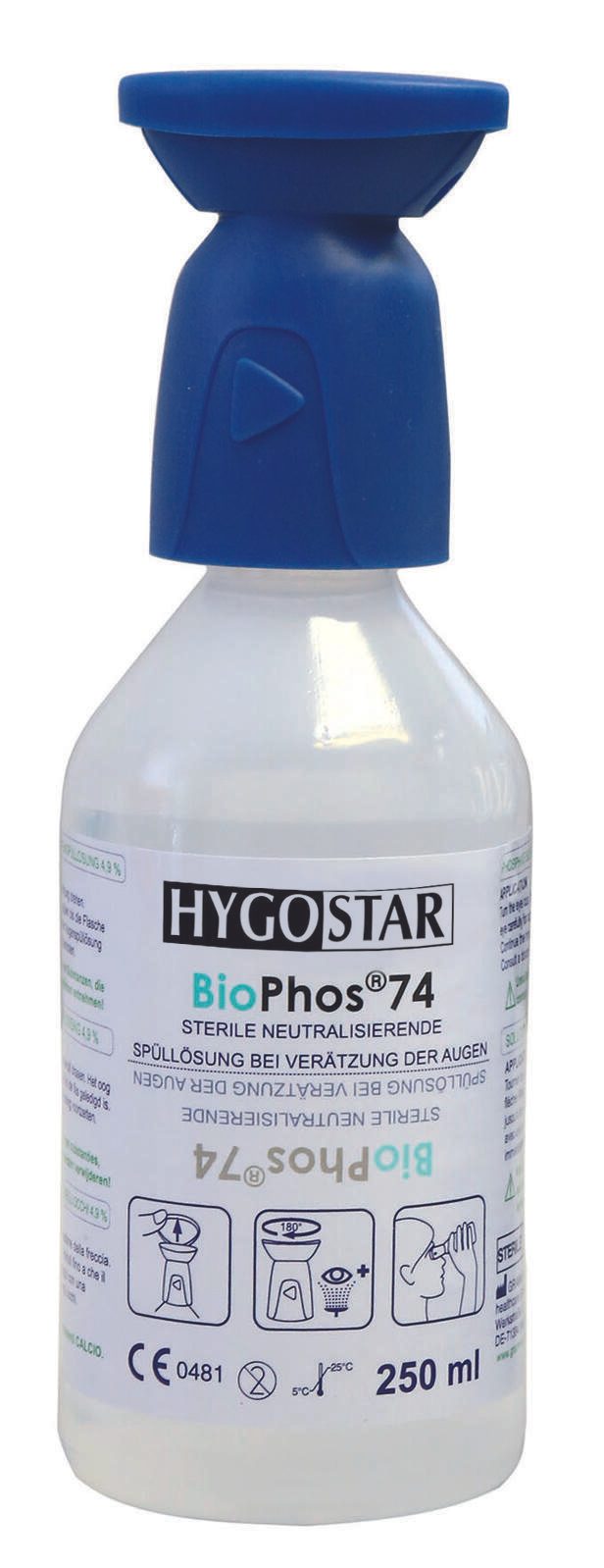 HYGOSTAR Augenspülung BioPhos74 250,0 ml