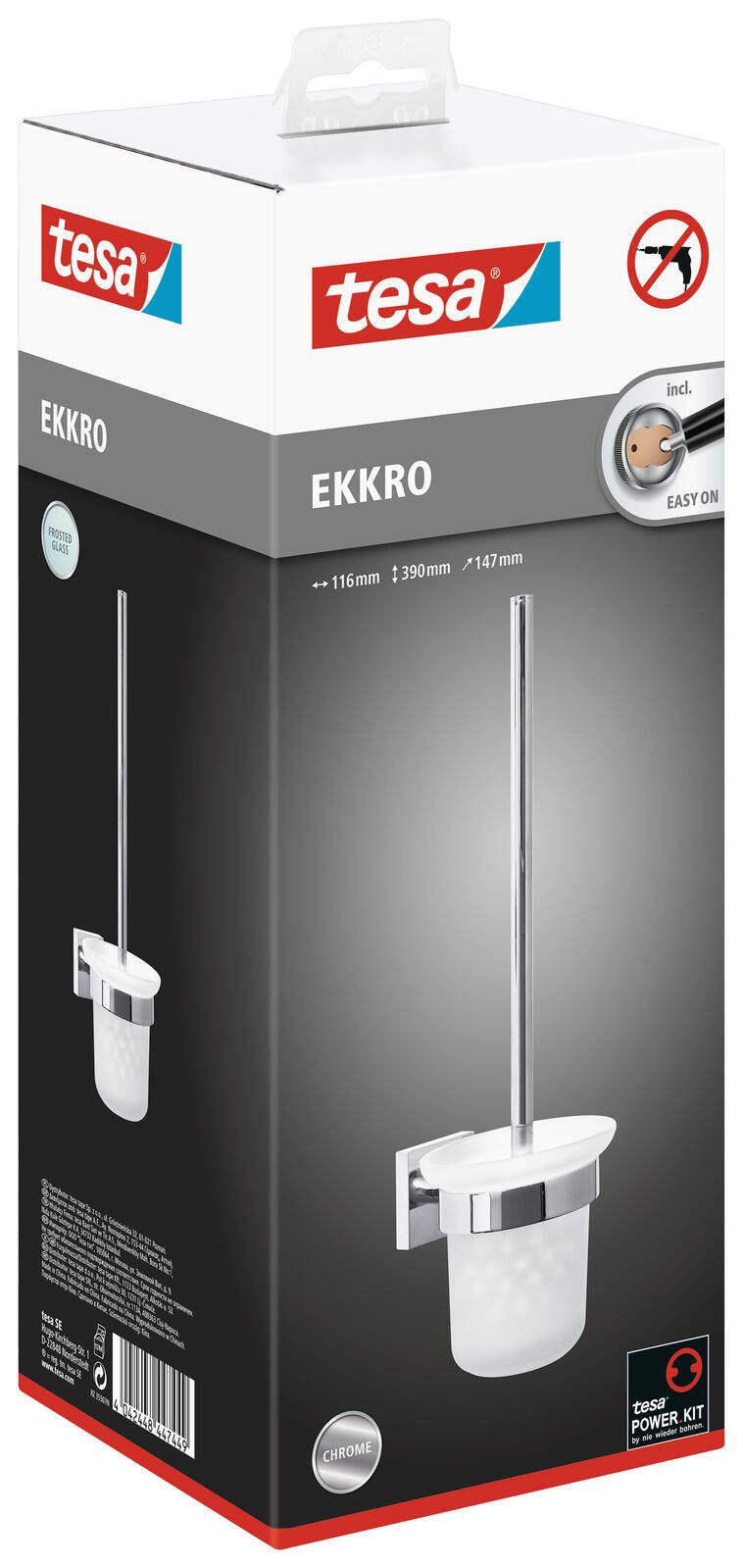 tesa WC-Garnitur EKKRO weiß