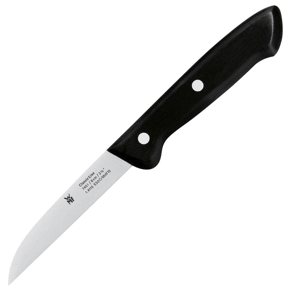 WMF Gemüsemesser Classic Line silber, schwarz