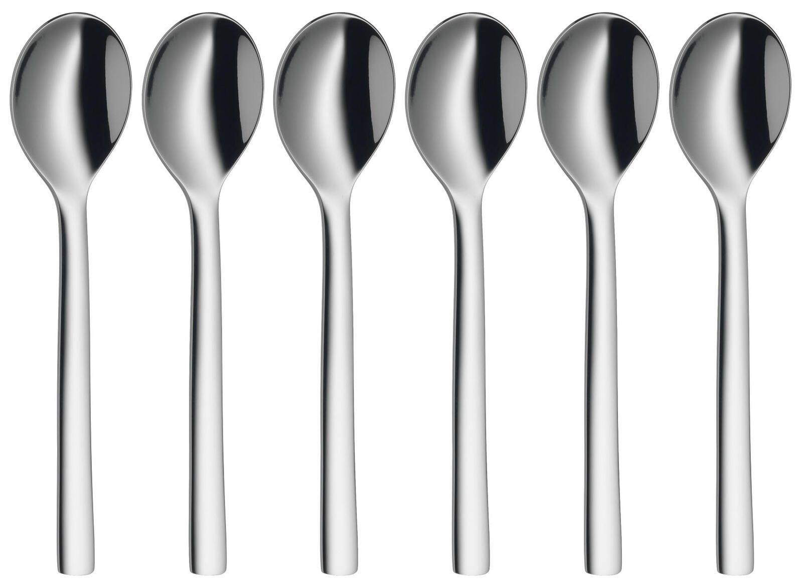 WMF Espressolöffel Nuova silber