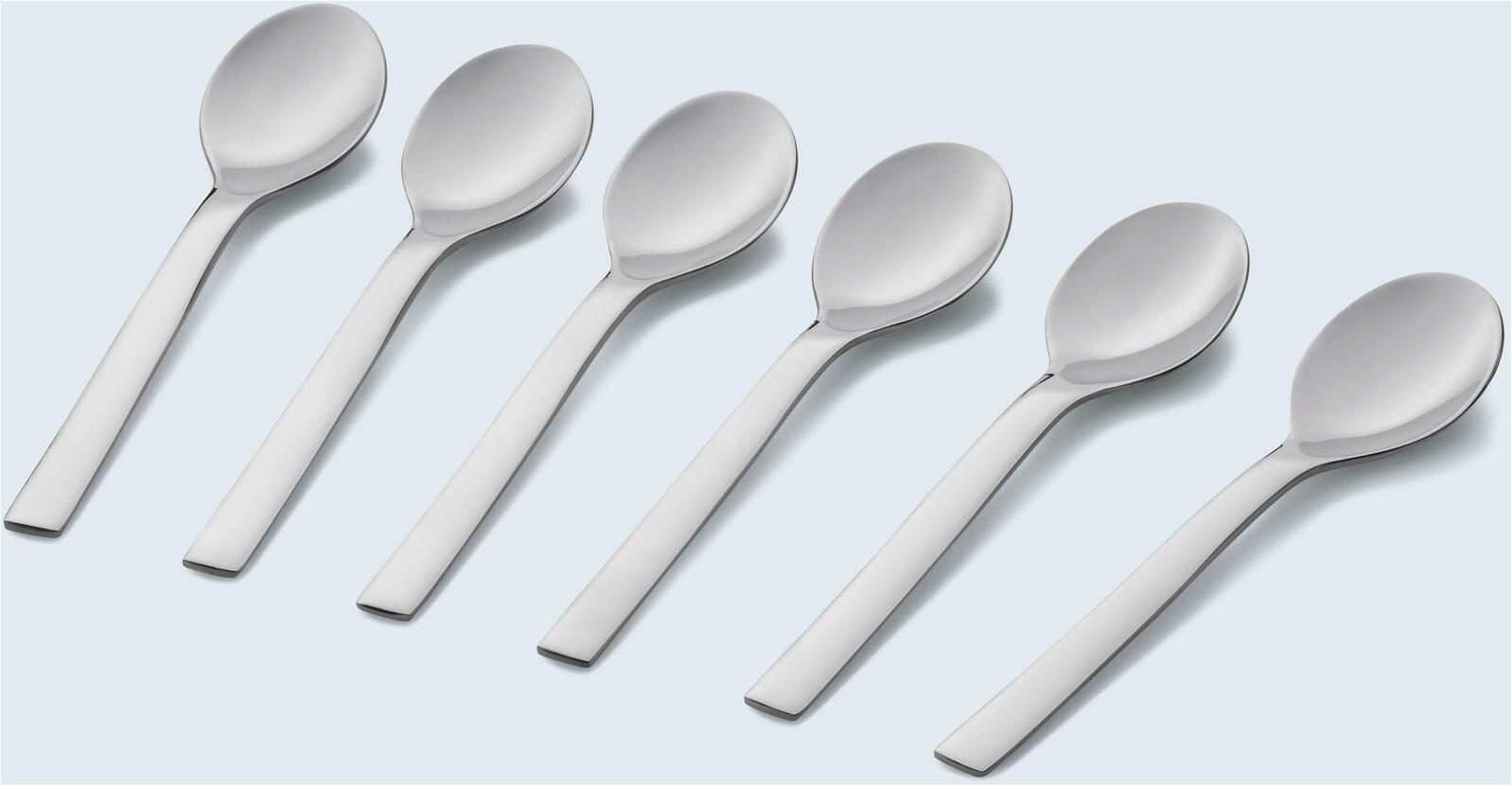 WMF Espressolöffel Nuova silber