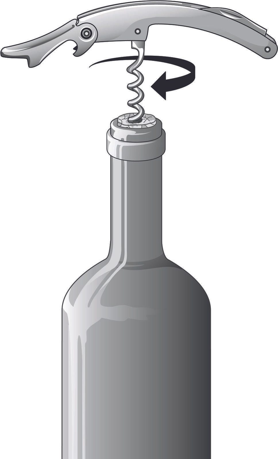 WMF Clever & More Kellnermesser silber
