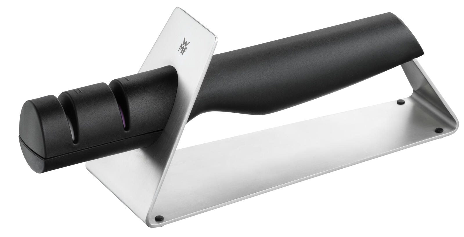 WMF Gourmet Messerschärfer silber, schwarz