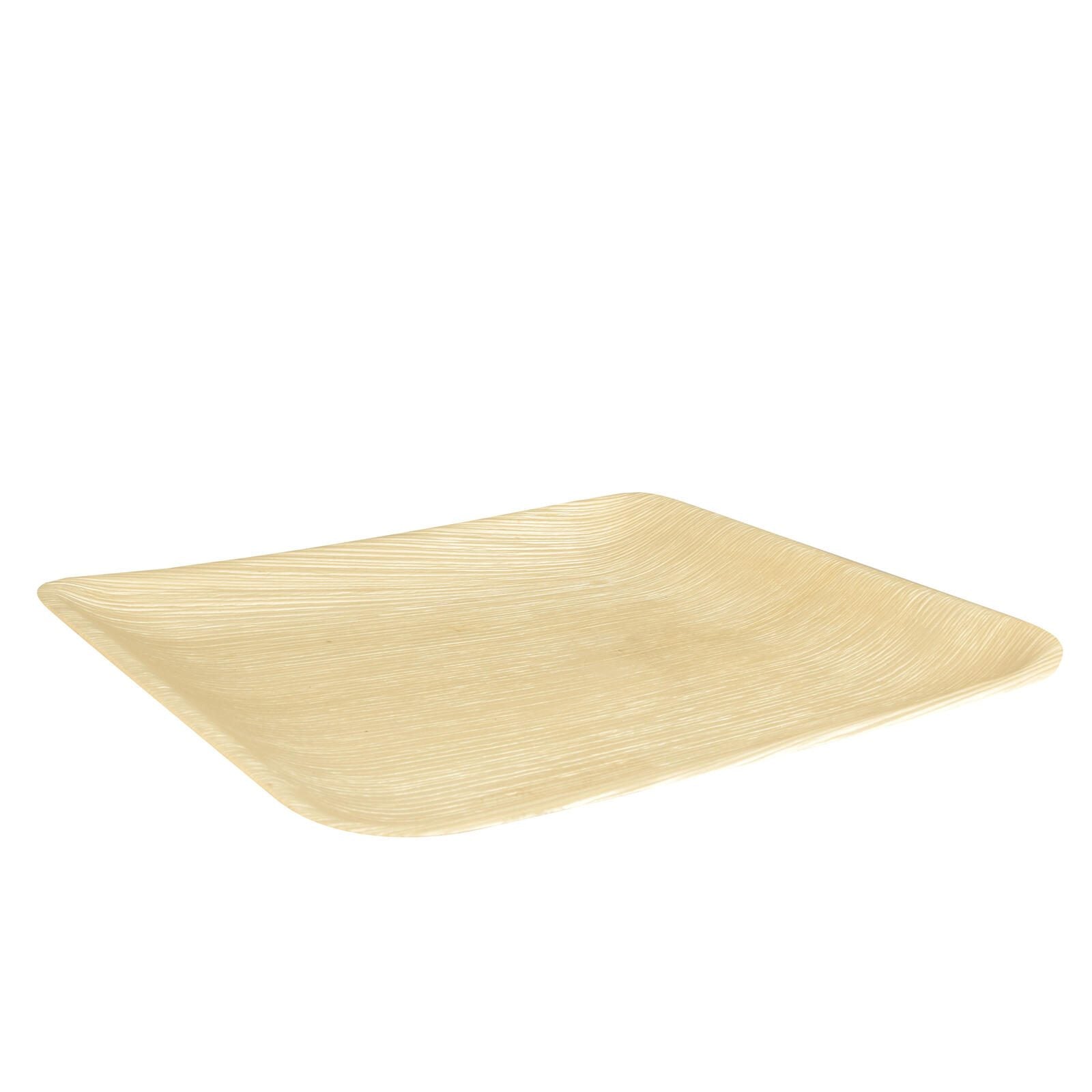 PAPSTAR pure Palmblatt-Teller natur