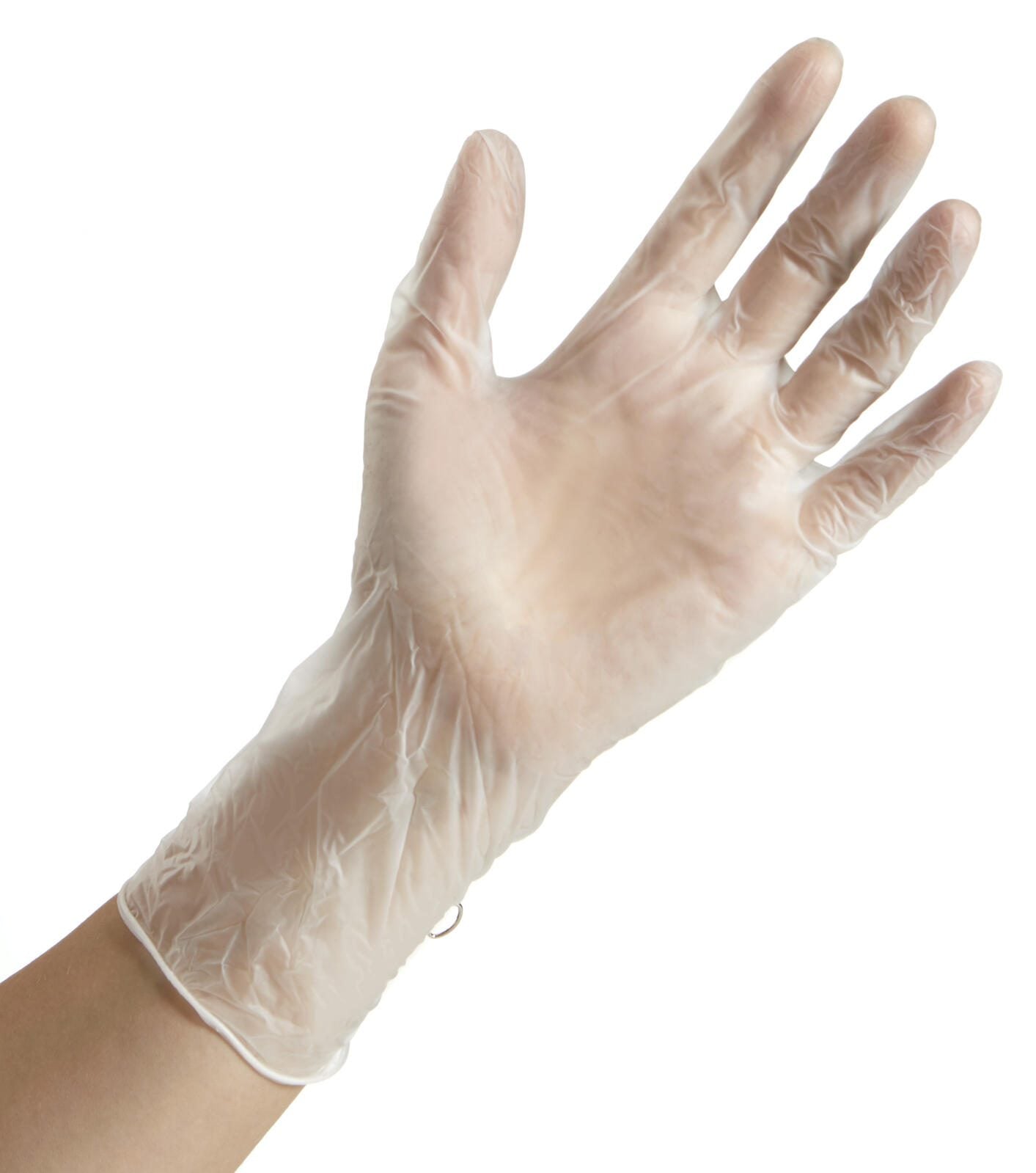 HYGOSTAR Einmalhandschuhe IDEAL LONG M weiß