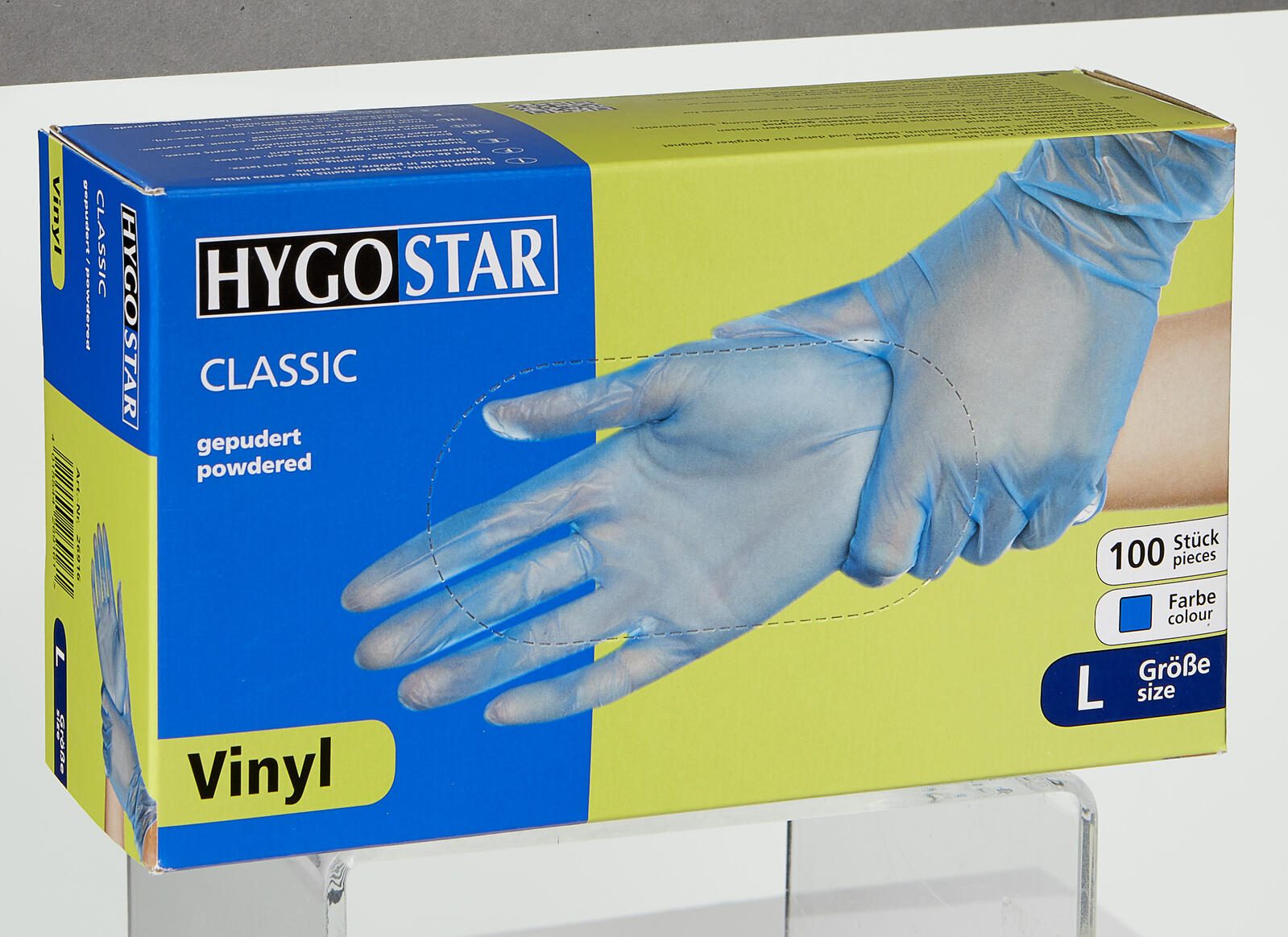 HYGOSTAR Einmalhandschuhe CLASSIC L blau
