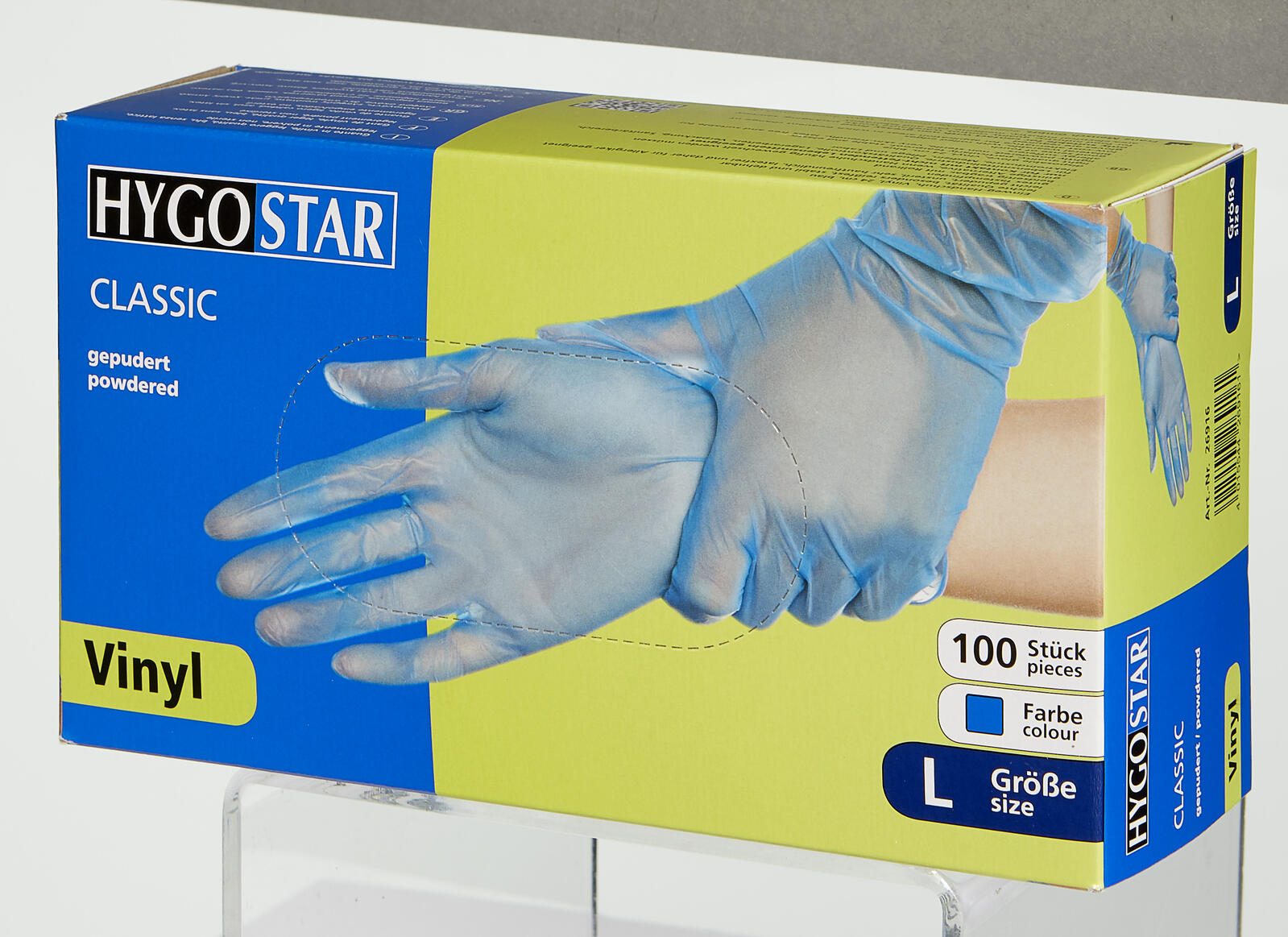 HYGOSTAR Einmalhandschuhe CLASSIC L blau