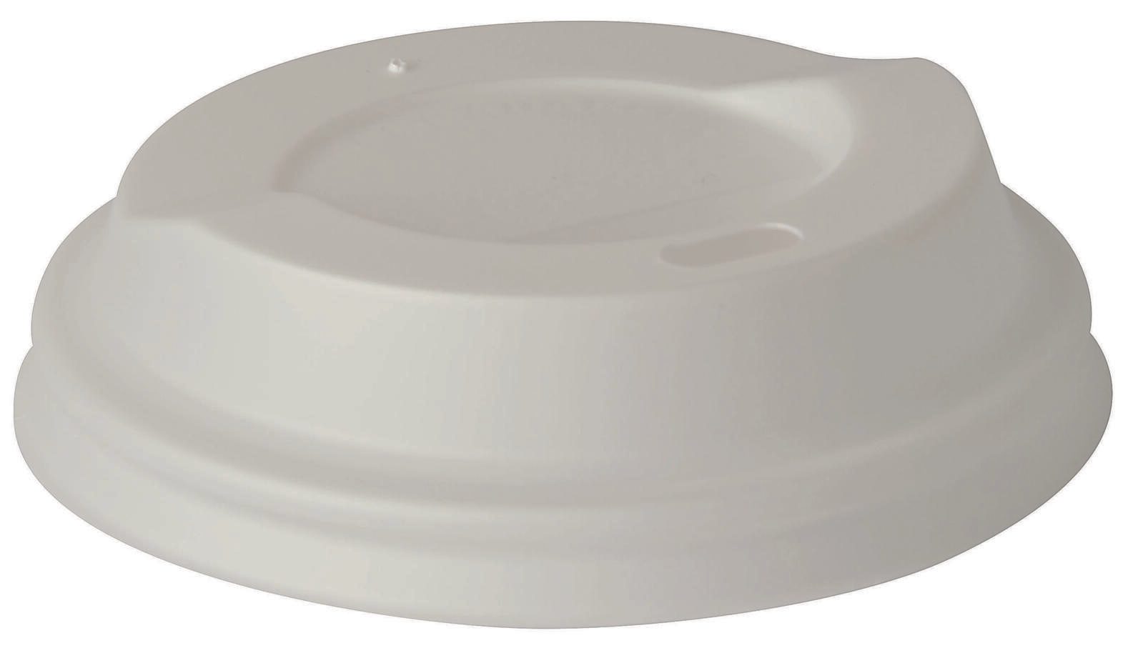 PAPSTAR pure Deckel für Einweg-Kaffeebecher 8 cm weiß