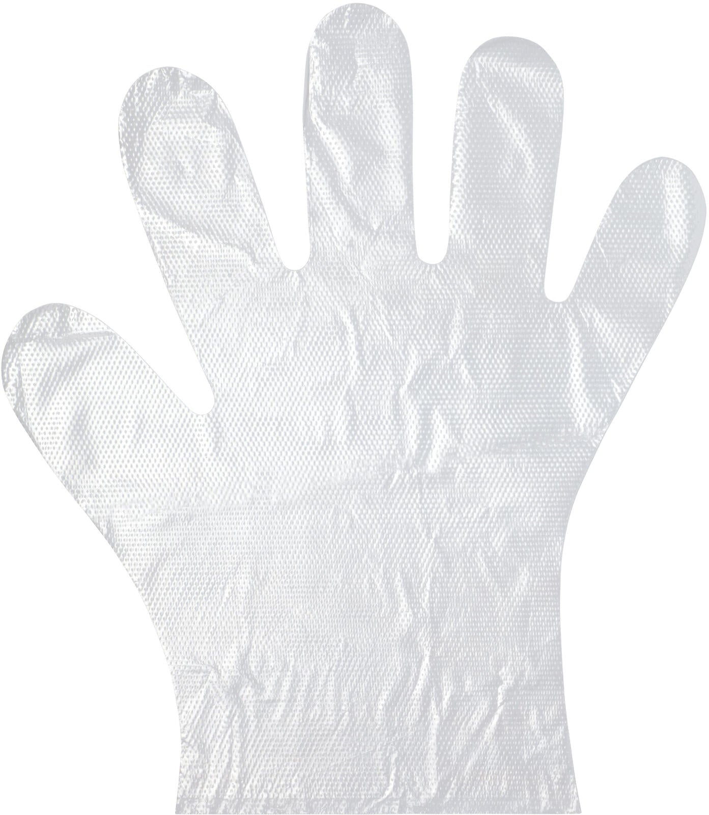 BBE SOLUTIONS Einmalhandschuhe L transparent