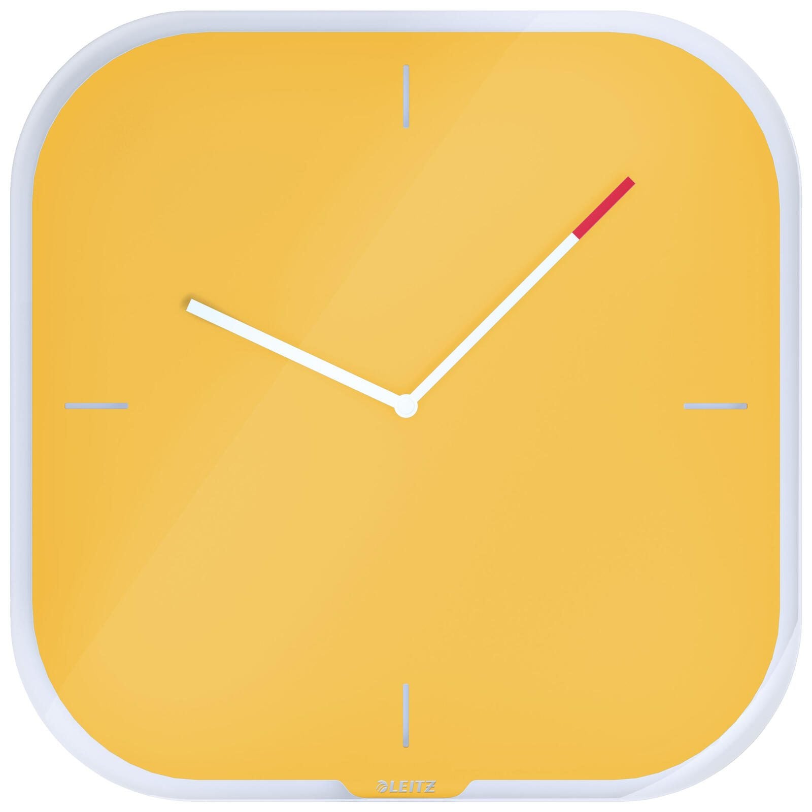 LEITZ Wanduhr Cosy gelb
