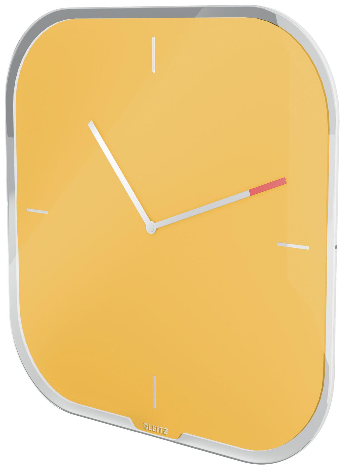 LEITZ Wanduhr Cosy gelb