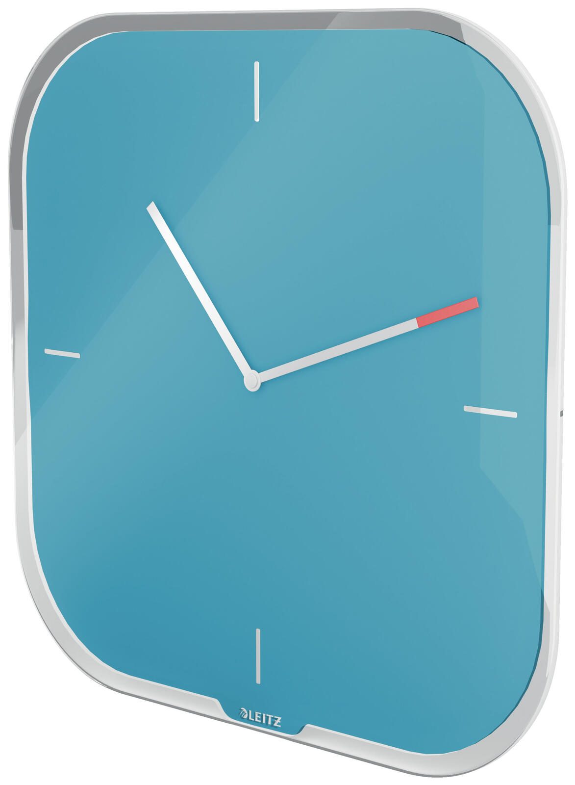 LEITZ Wanduhr Cosy blau