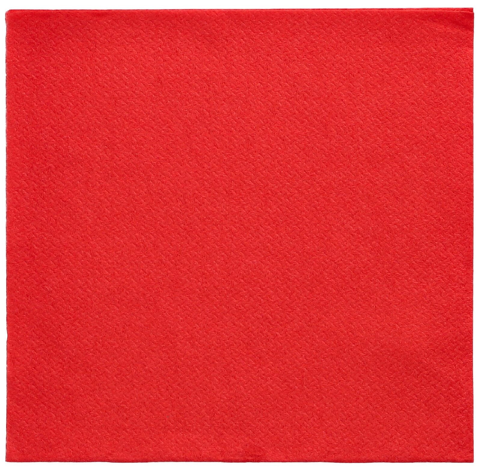 PAPSTAR Servietten 24,0 x 24,0 cm 2-lagig rot