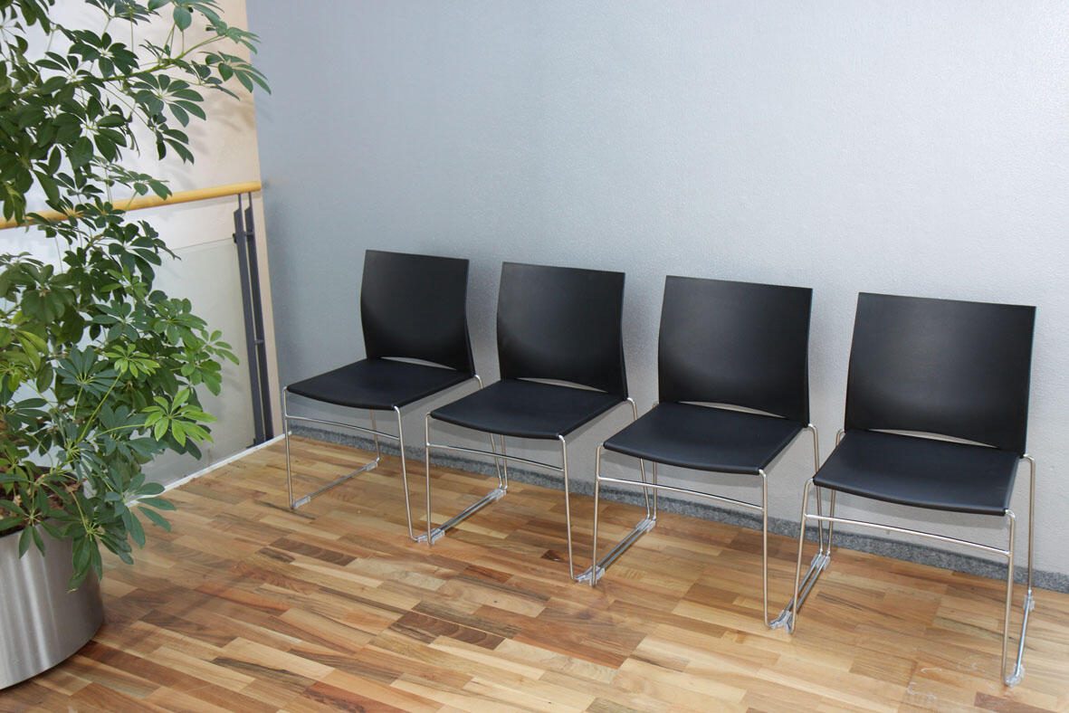 Topstar Besucherstuhl W-Chair schwarz