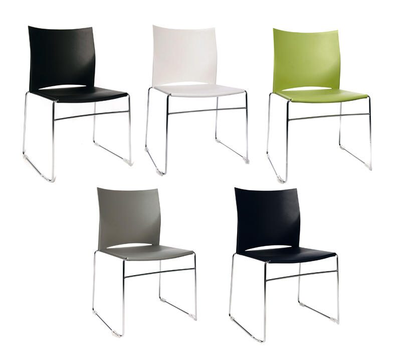 Topstar Besucherstuhl W-Chair schwarz