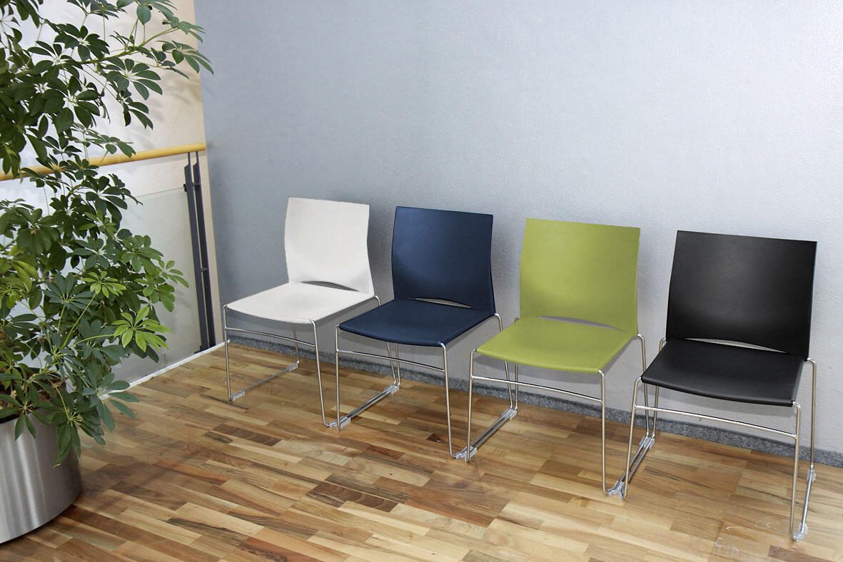 Topstar Besucherstuhl W-Chair schwarz