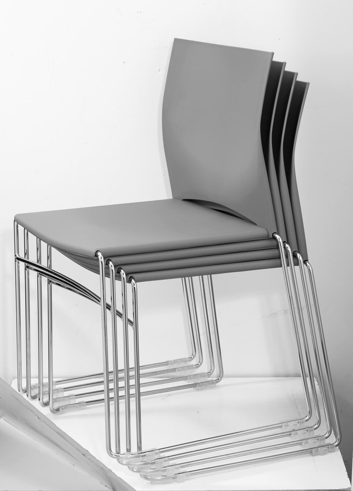 Topstar Besucherstuhl W-Chair grau