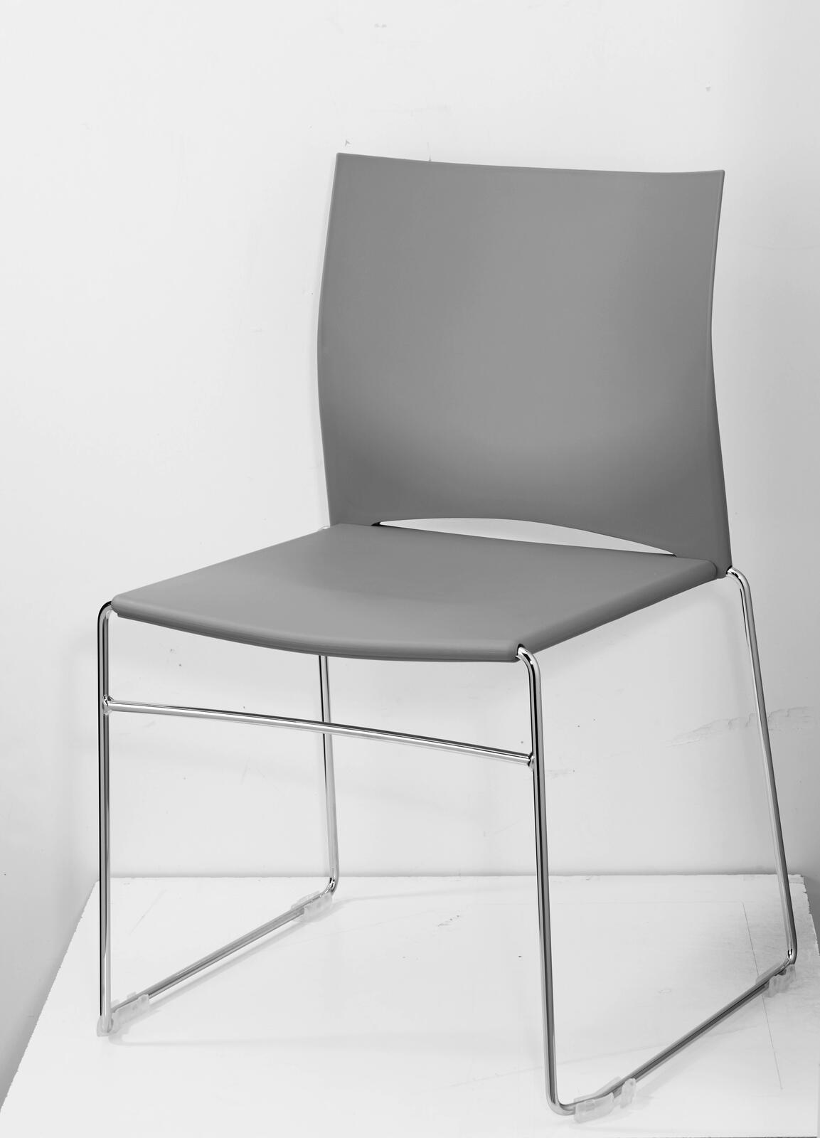 Topstar Besucherstuhl W-Chair grau