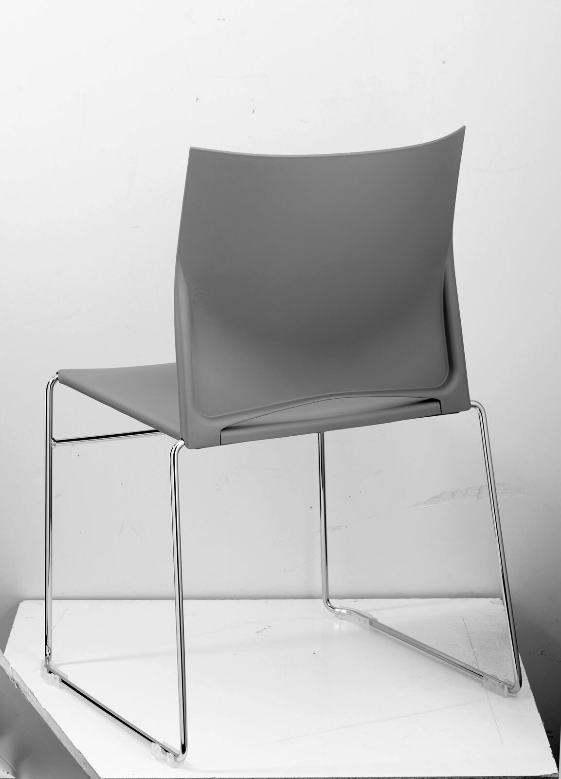Topstar Besucherstuhl W-Chair grau