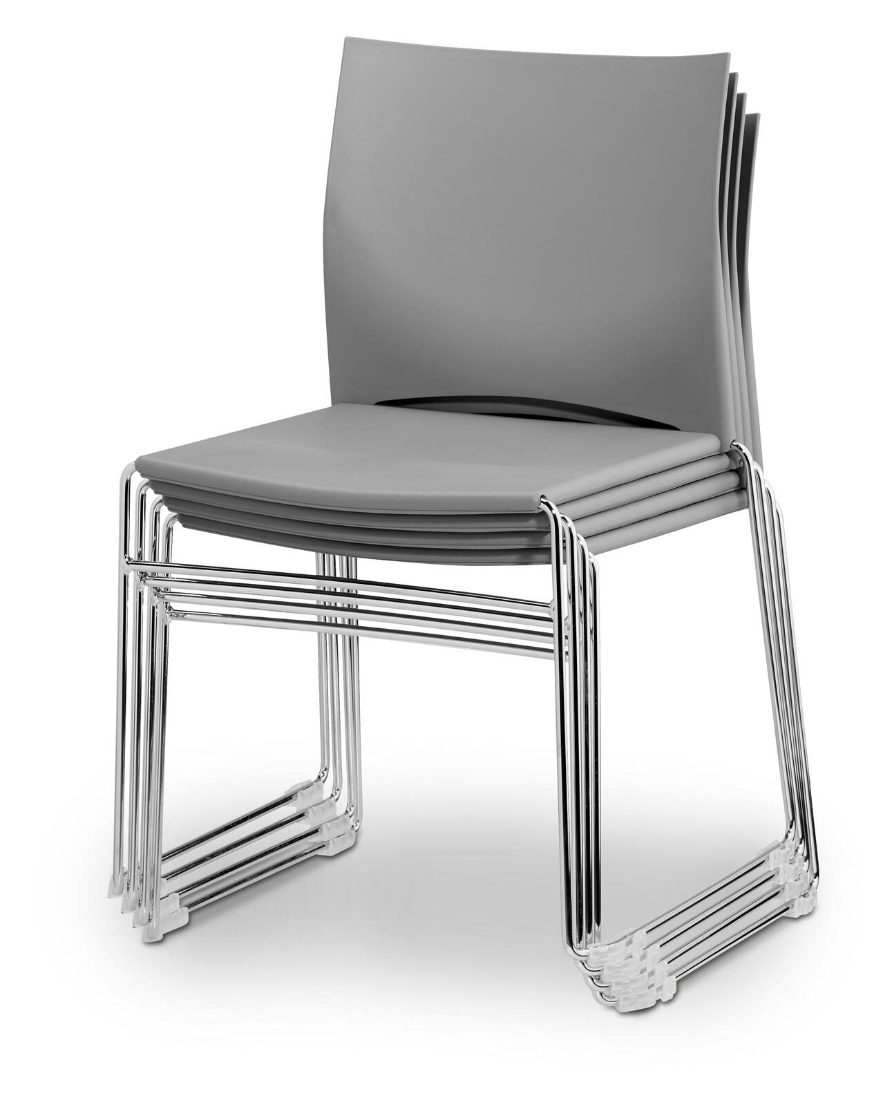 Topstar Besucherstuhl W-Chair grau