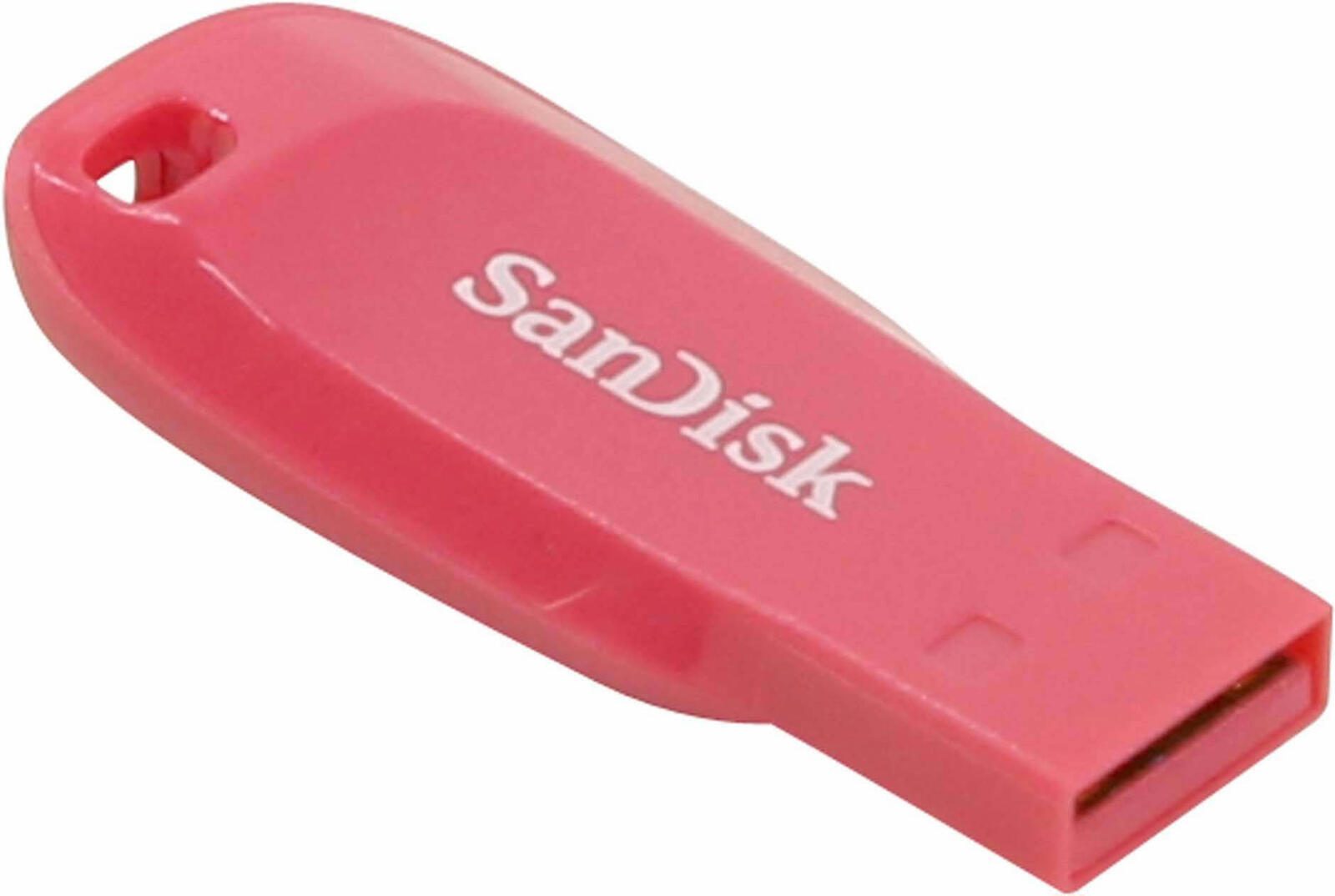 SanDisk Cruzer Blade USB-Stick 32 GB, pink