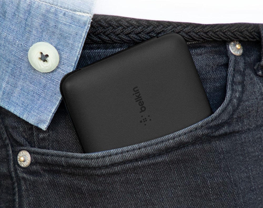 Belkin BoostCharge Plus 10K-USB-C-Powerbank, schwarz