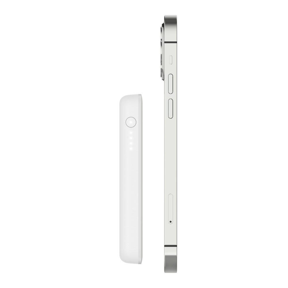 Belkin BoostCharge Magnetische drahtlose Powerbank mit 2500 mAh, weiß