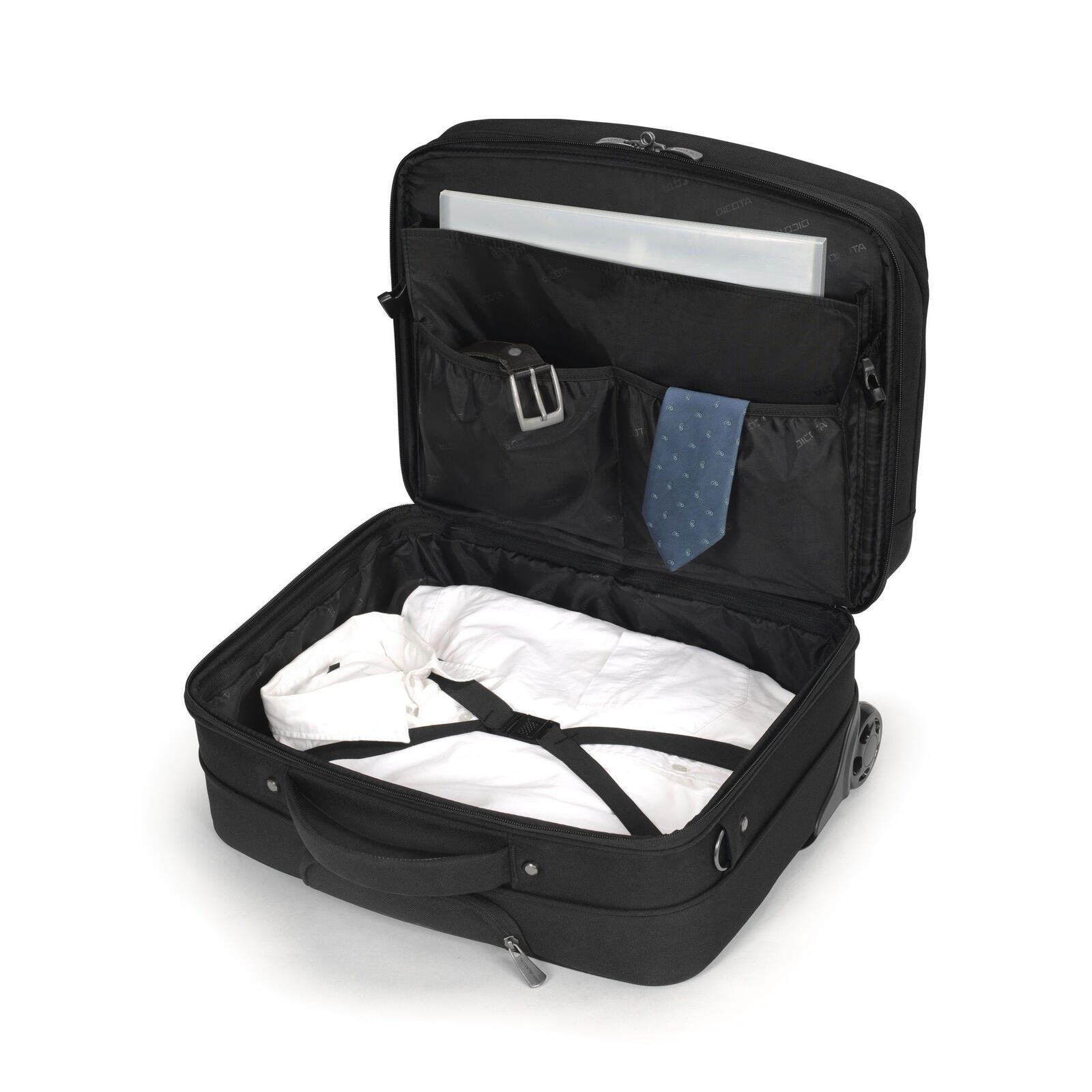 Dicota Laptop-Trolley bis 40,6 cm (16 Zoll) Polyester schwarz
