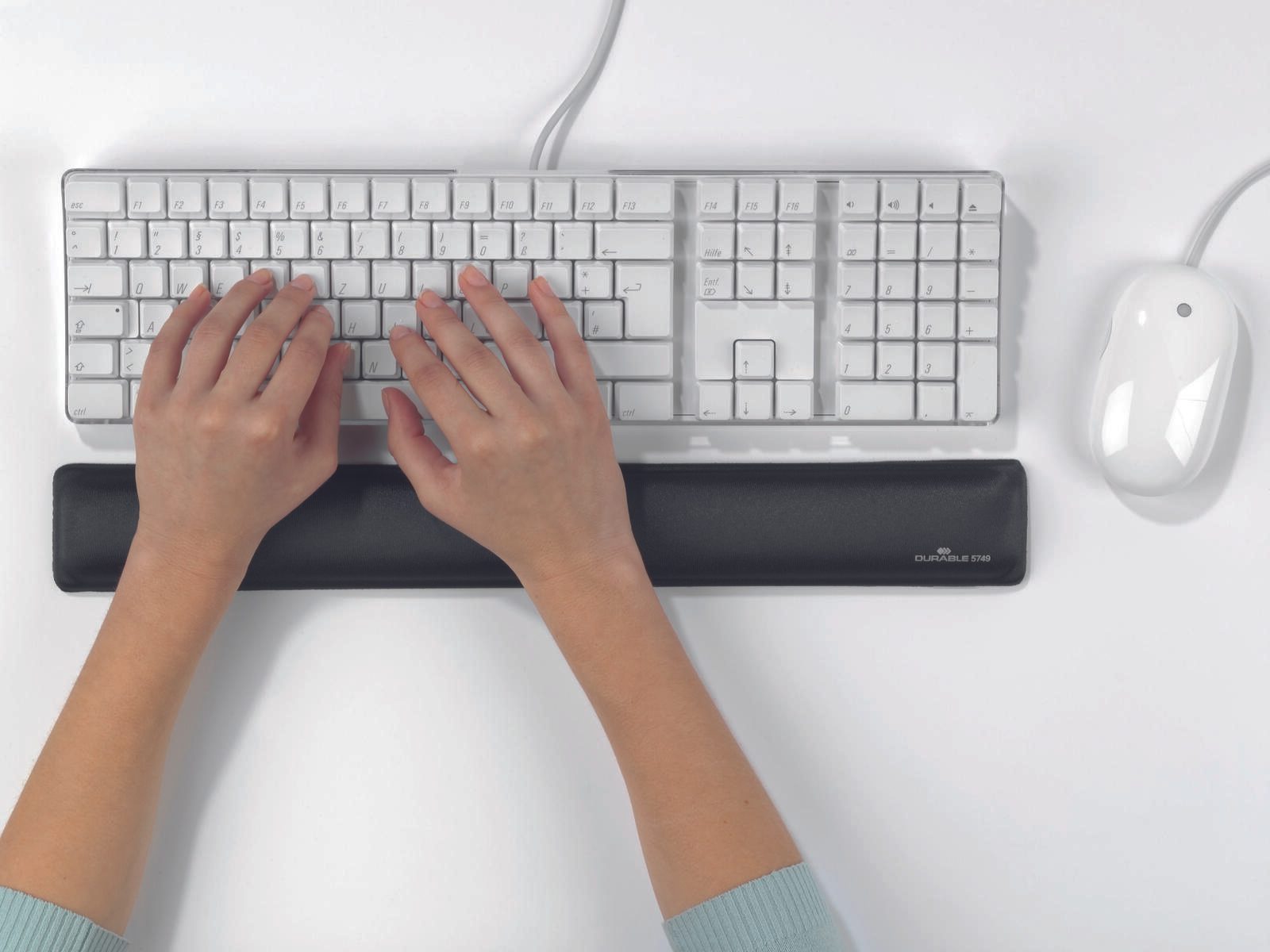 DURABLE Tastatur-Handballenauflage anthrazit