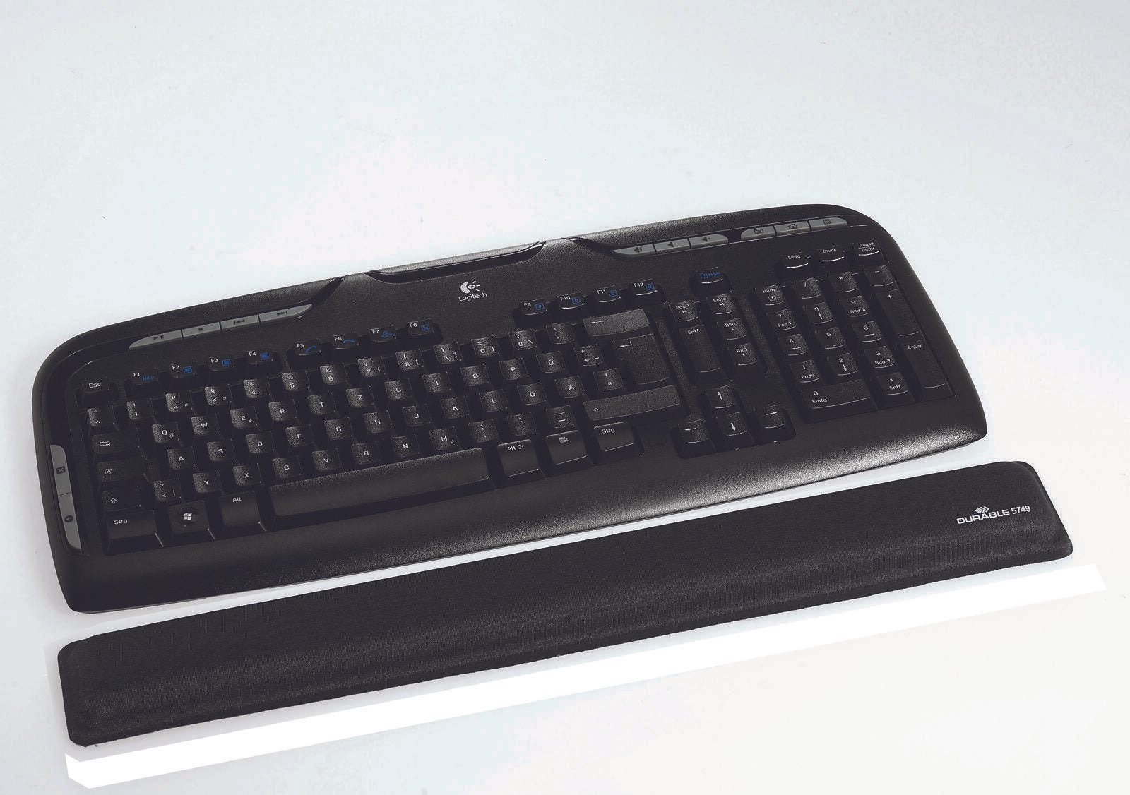 DURABLE Tastatur-Handballenauflage anthrazit