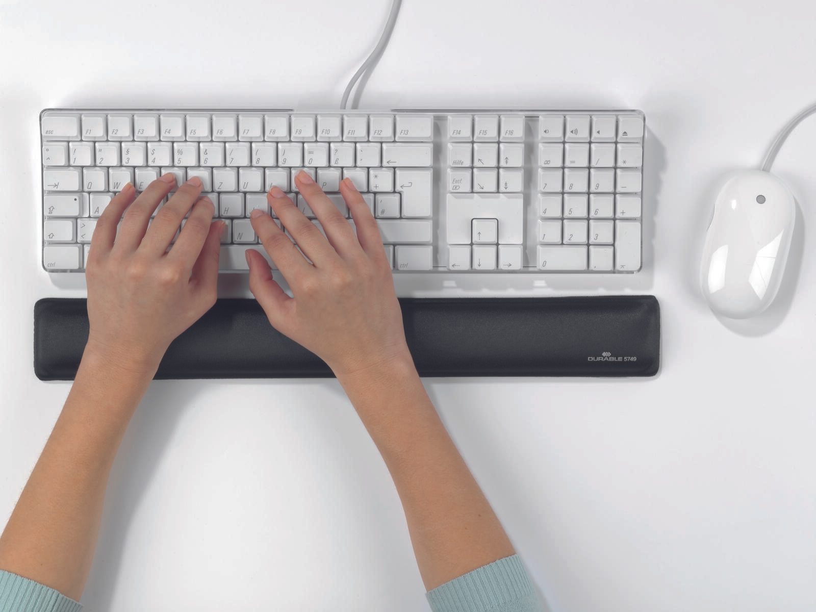 DURABLE Tastatur-Handballenauflage anthrazit