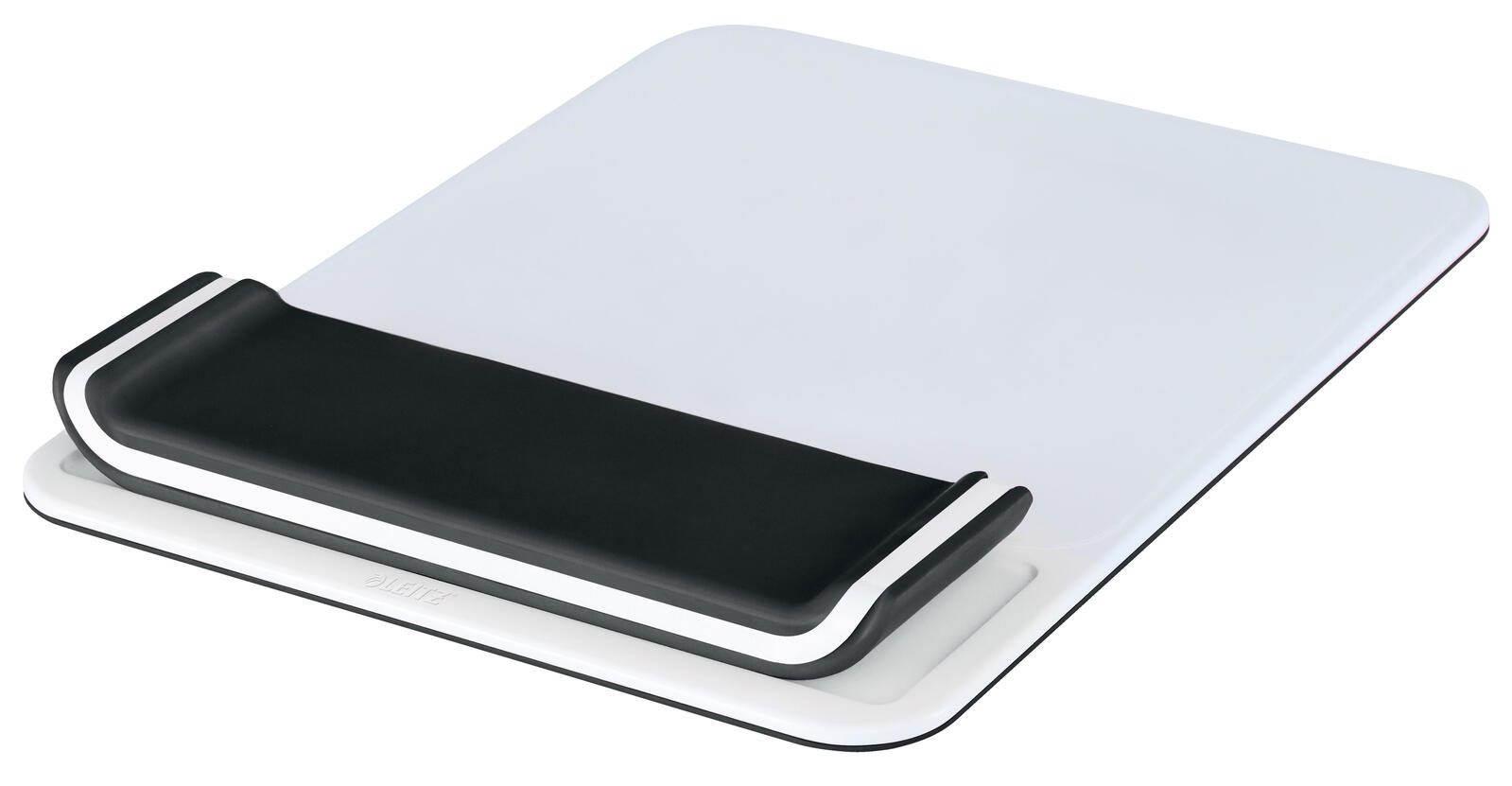 LEITZ Mousepad mit Handgelenkauflage Ergo WOW weiß, schwarz