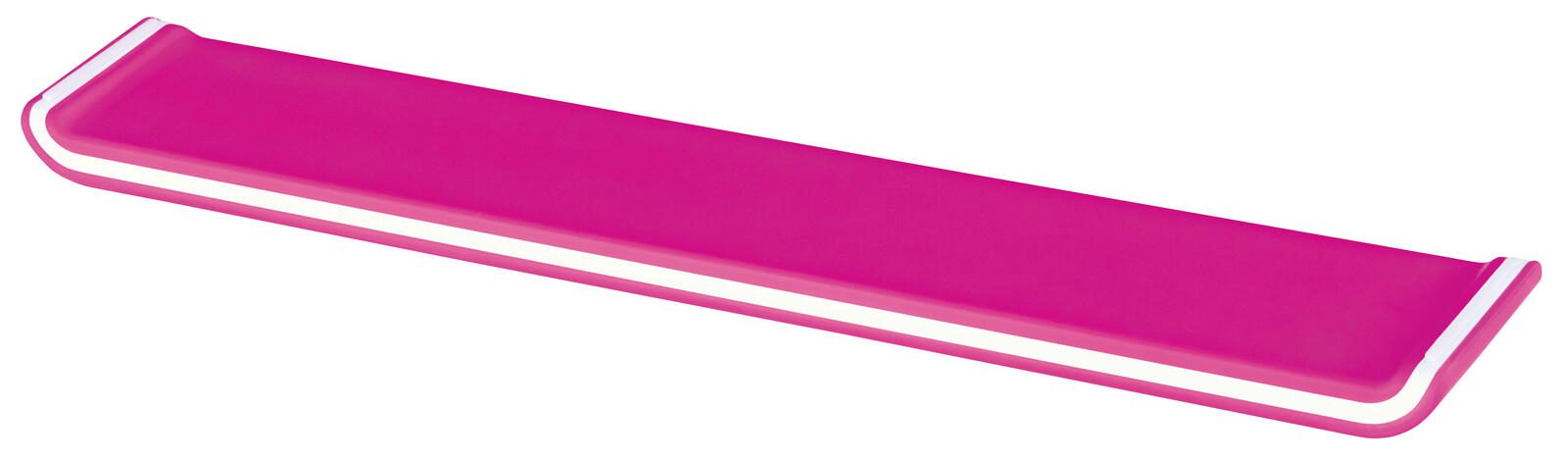 LEITZ Tastatur-Handballenauflage Ergo WOW pink, weiß