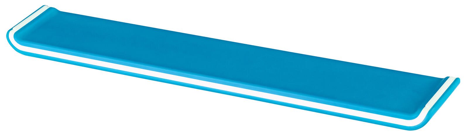 LEITZ Tastatur-Handballenauflage Ergo WOW blau, weiß