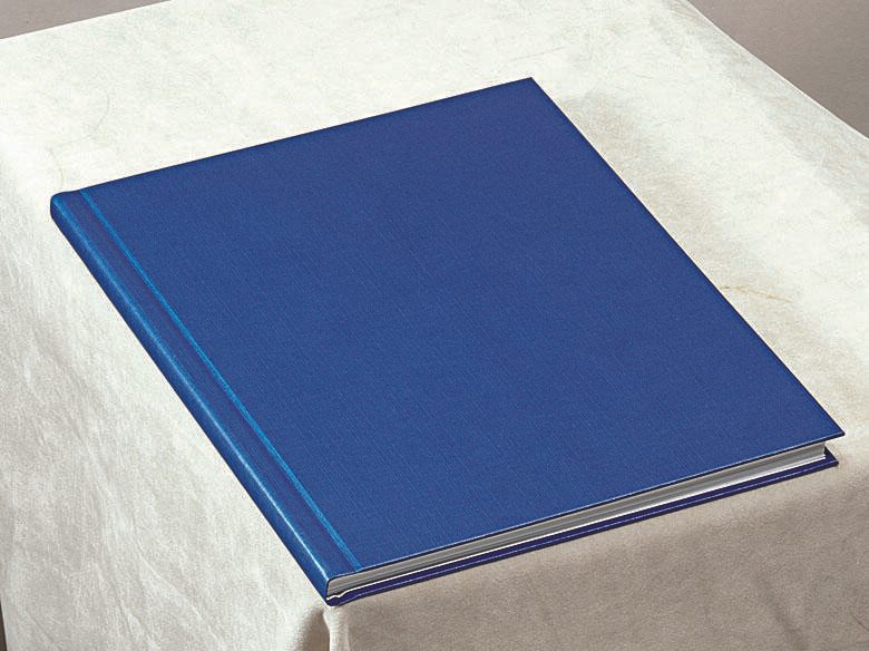 LEITZ Buchbindemappen blau für 211-245 Blatt DIN A4