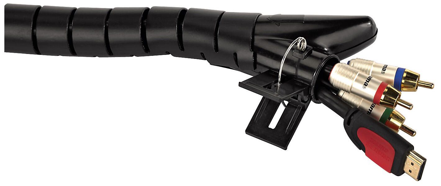 Hama Kabelschlauch 2.5 m schwarz